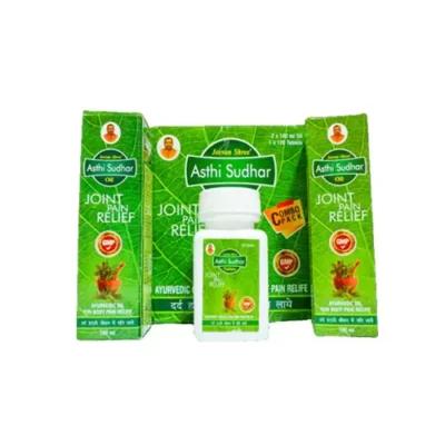 Jeevan Shree Asthi Sudhar Oil + Capsules (Bone & Joint Health)