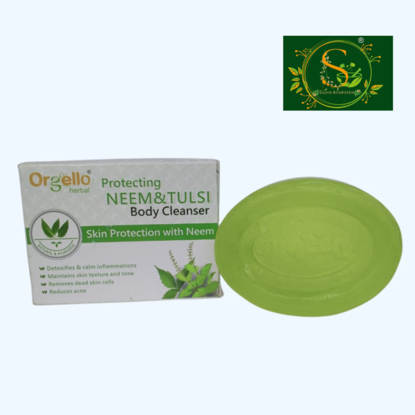 Orgello Herbal Protecting Neem & Tulsi Body Cleanser - Image 4