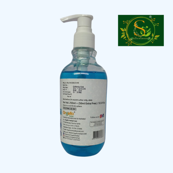 Orgello Herbal Fresh Aqua Hydrating Hand Wash - Image 3