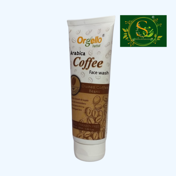 Orgello Herbal Arabica Coffee Face Wash - 100ml - Image 2