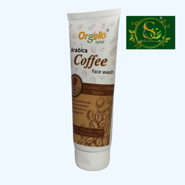 Orgello Herbal Arabica Coffee Face Wash - 100ml - Image 2