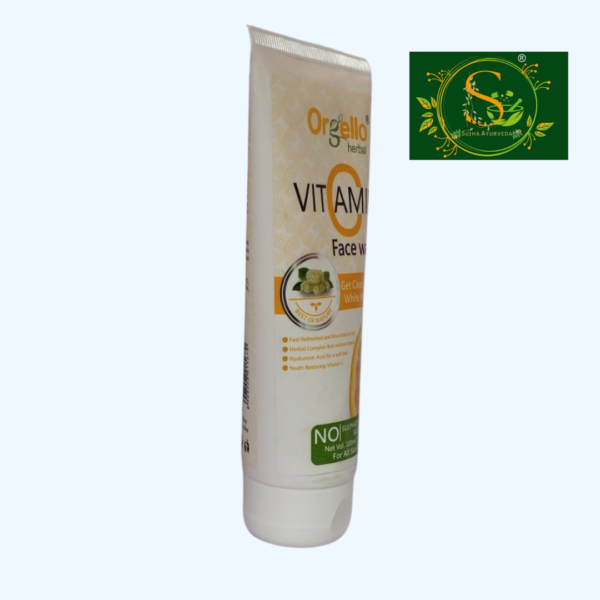 Orgello Herbal Vitamin C Face Wash - Image 2