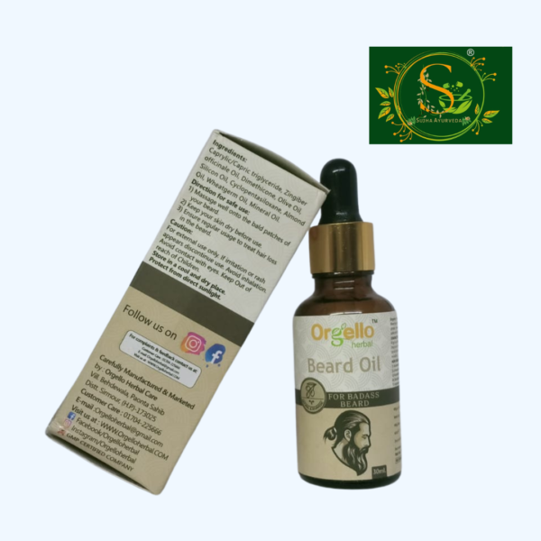 Orgello Herbal Beard Oil - Image 4