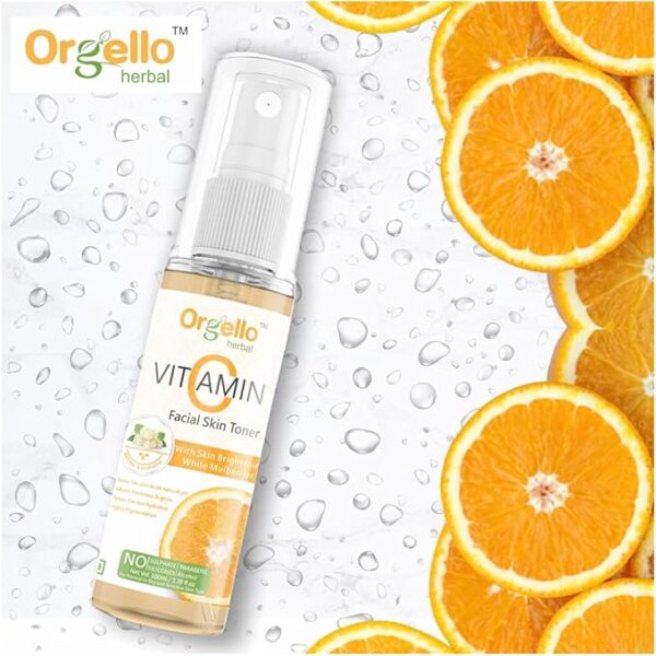 Orgello Herbal Vitamin C Facial Skin Toner - 100ml