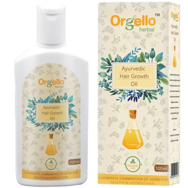 Orgello Herbal Ayurvedic Hair Growth Oil - 100ml