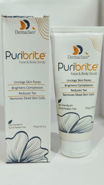 DERMACLUES Puribrite Face & Body Scrub